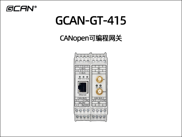 GCAN-GT-415型可編程智能網(wǎng)關(guān)